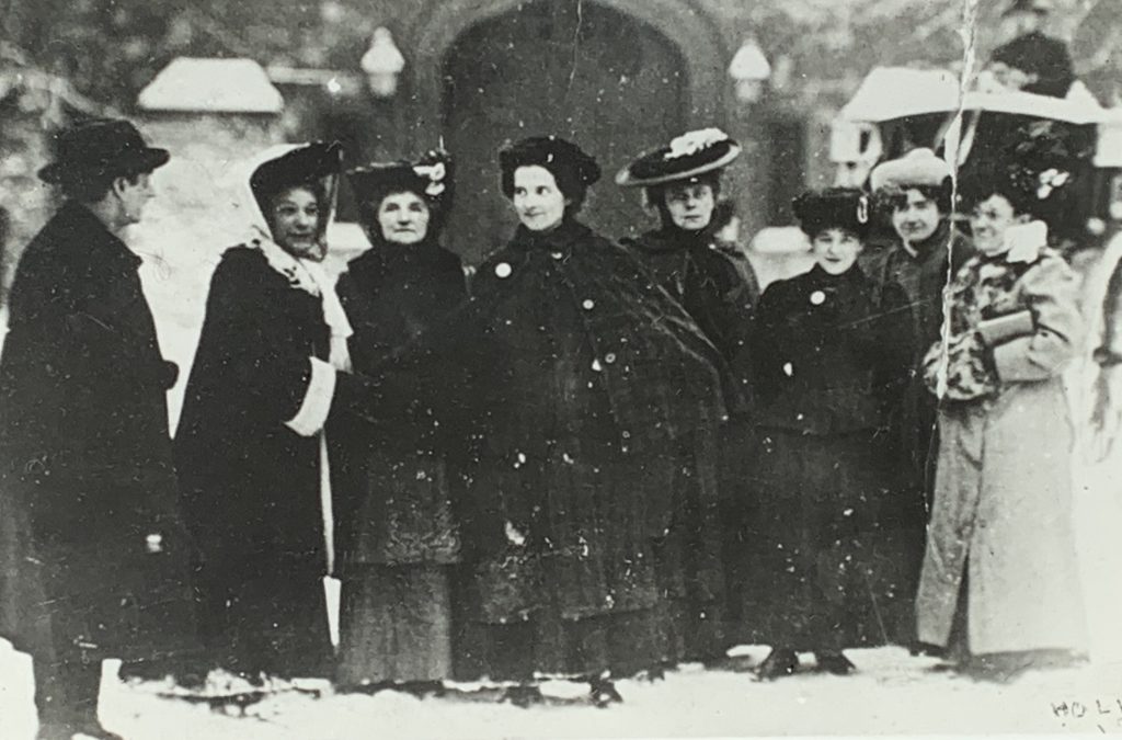Great Aunt Sarah and Emmeline Pankhurst